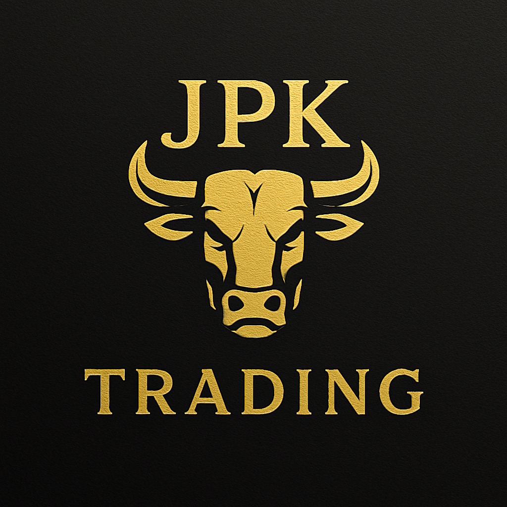 goldener stier mit jpk trading logo